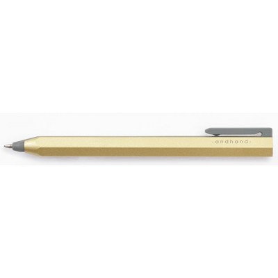 Andhand Core Ballpoint, Gold Lustre