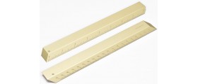 Andhand Illusion Ruler, Gold Lustre