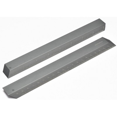 Andhand Illusion Ruler, Slate Grey