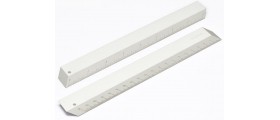 Andhand Illusion Ruler, Silver Lustre