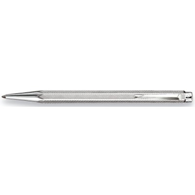 Caran d'Ache Ecridor Ballpoint, Retro, Silver Plated/Rhodium