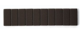 Blackwing Pencil Erasers, Black, per stick of 10