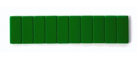 Blackwing Pencil Erasers, Green, per stick of 10