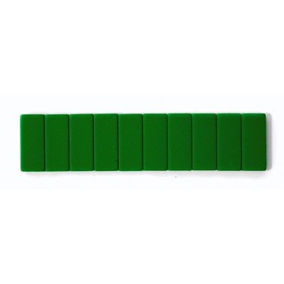 Blackwing Pencil Erasers, Green, per stick of 10