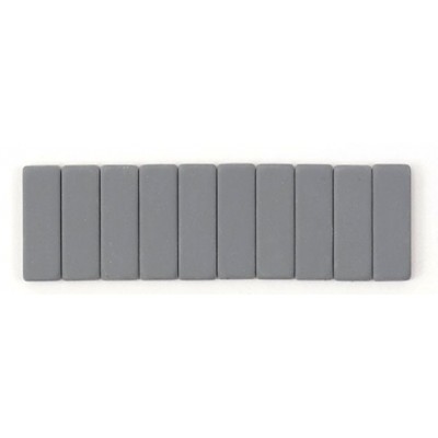 Blackwing Pencil Erasers, Grey, per stick of 10