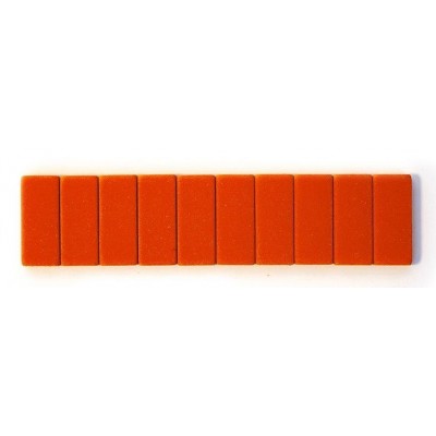 Blackwing Pencil Erasers, Orange, per stick of 10