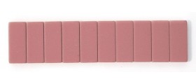 Blackwing Pencil Erasers, Pink, per stick of 10