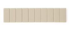 Blackwing Pencil Erasers, White, per stick of 10