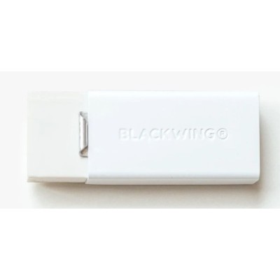 Blackwing Handheld Eraser and Holder, White Blackwing Handheld Eraser and Holder, White