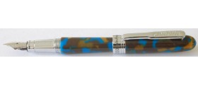 Conklin Minigraph Fountain Pen, Blue Baltic