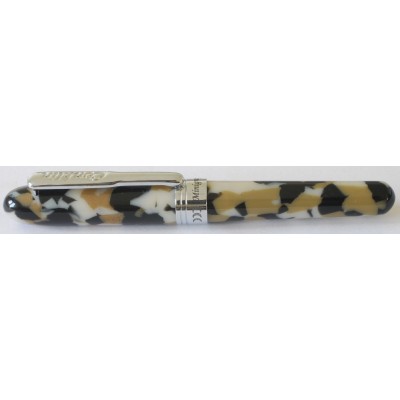 Conklin Minigraph Fountain Pen, White Satin