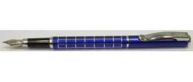Cresco Master Fountain Pen, Blue