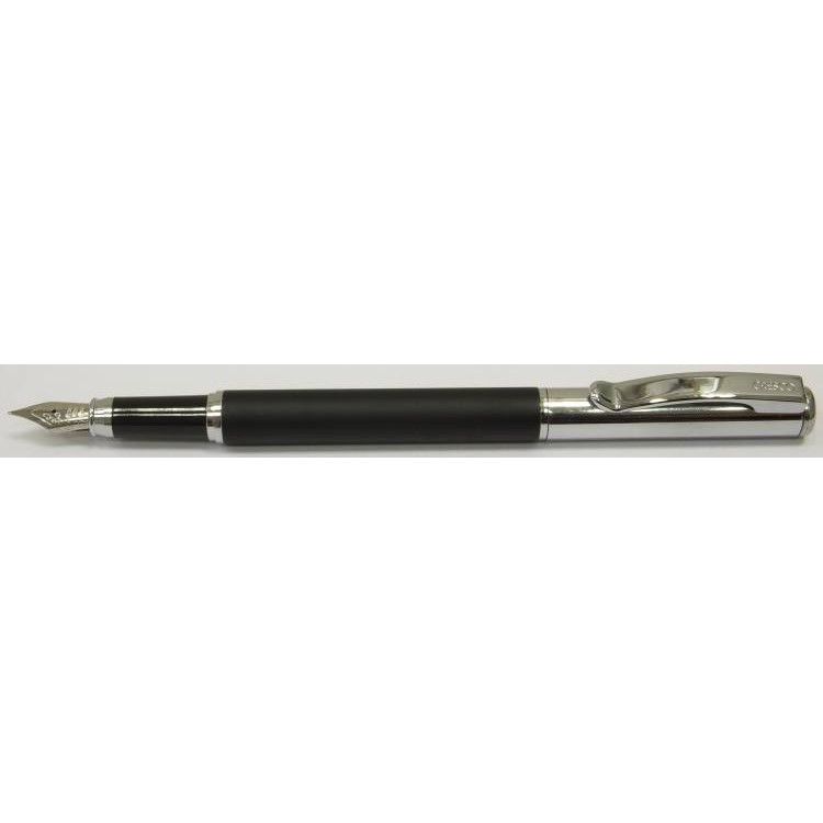 Cresco Master Touch Fountain Pen and Ballpoint Set, Black