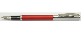 Cresco Master Touch Fountain Pen and Ballpoint Set, Red