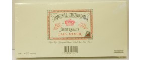 Original Crown Mill Classics Laid Paper Envelopes, Cream, DL size for A4 sheets, per pack of 25