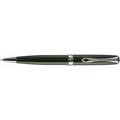 Diplomat A2 Ballpoint, Evergreen Chrome