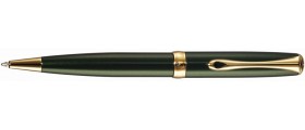 Diplomat A2 Ballpoint, Evergreen Gold