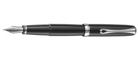 Diplomat A2 Fountain Pen, Black Lacquer
