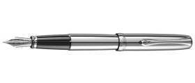 Diplomat A2 Fountain Pen, Chrome