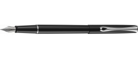 Diplomat Traveller Fountain Pen, Black Lacquer