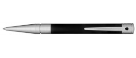 S. T. Dupont D-Initial Ballpoint, 265207, Matte Black and Chrome