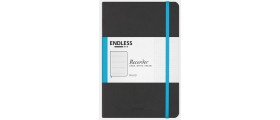 Endless Recorder Notebook, Infinite Space, Ruled