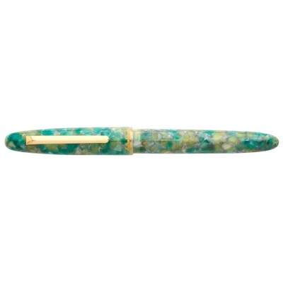 Esterbrook Estie Fountain Pen, Sea Glass, Gold Trim