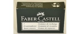 Faber-Castell Pencil Erasers, per box of 5