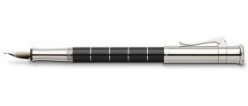 Graf von Faber-Castell Classic Fountain Pen, Anello, Precious Resin Black