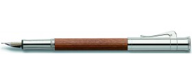 Graf von Faber-Castell Classic Fountain Pen, Pernambuco Wood, Platinum Plated