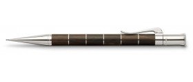 Graf von Faber-Castell Classic Pencil, Anello, Grenadilla Wood, Platinum Plated