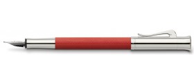 Graf von Faber-Castell Guilloche Fountain Pen, India Red