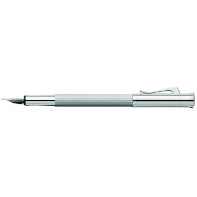 Graf von Faber-Castell Guilloche Fountain Pen, Rhodium