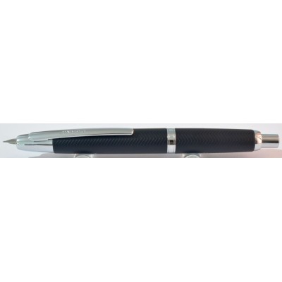 Jinhao No. 10 Fountain Pen, Black Herringbone