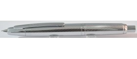 Jinhao No. 10 Fountain Pen, Silver Herringbone