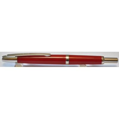 Jinhao No. 20 Fountain Pen, Red/Silver