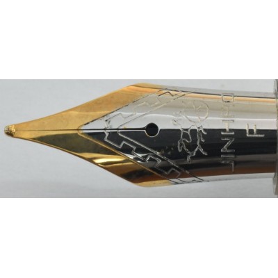 Jinhao No. 992 Demonstrator Fountain Pen, Clear, Gold Trim