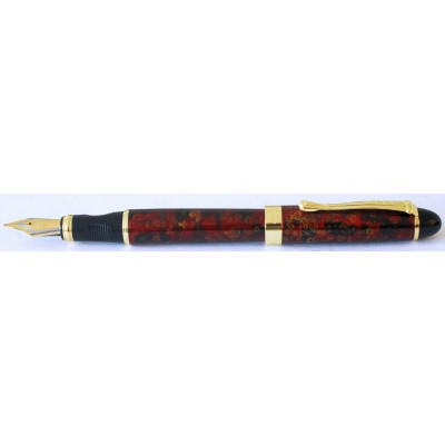 Jinhao No. X450 Fountain Pen, Red/Black/Gold