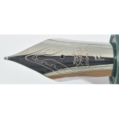Jinhao No. X159 Fountain Pen, Green/Silver Trim
