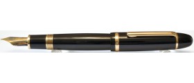 Jinhao No. X169 Fountain Pen, Black/Gold Trim Jinhao No. X169 Fountain Pen, Black/Gold Trim