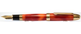 Jinhao No. X169 Fountain Pen, Red Marble Jinhao No. X169 Fountain Pen, Red Marble