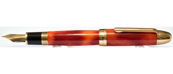 Jinhao No. X169 Fountain Pen, Red Marble