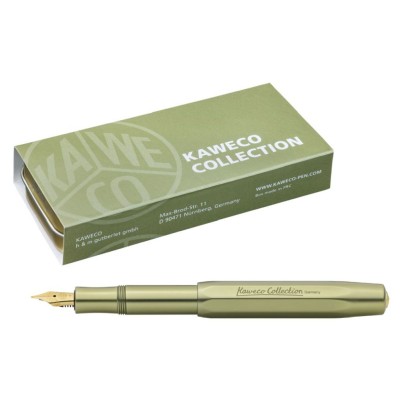 Kaweco Collection Al-Sport Fountain Pen, Olivine
