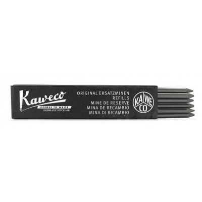 Kaweco 3.2mm Pencil Leads, 5B, per pack of 6