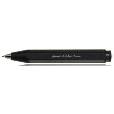 Kaweco AC-Sport Carbon Fibre Ballpoint, Black