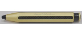 Kaweco AC-Sport Carbon Fibre Ballpoint, Gold Champagne