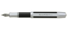 Kaweco AC-Sport Carbon Fibre Fountain Pen, Silver