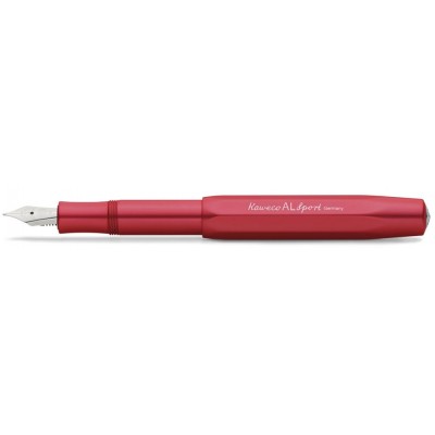 Kaweco Al-Sport Fountain Pen, Deep Red