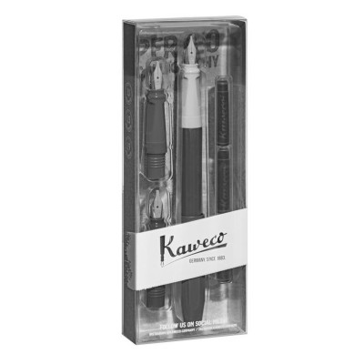 Kaweco Perkeo Calligraphy Set, blue