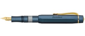 Kaweco Sport Piston Filler Fountain Pen, Navy AL, Starter Set